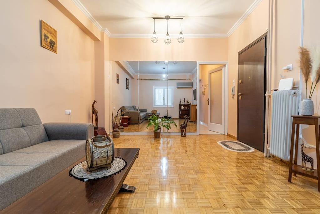 아테네 Modern African-Inspired Flat 아파트 외부 사진